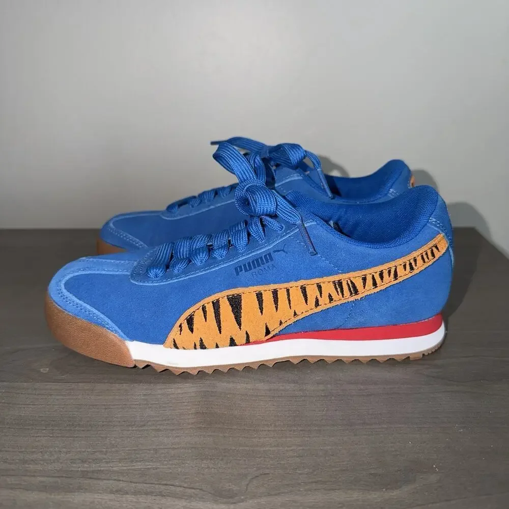Puma Roma Kelloggs Tony The Tiger Frosted Flakes Sneakers 388060-01 kids 4